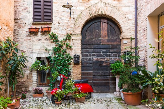 Image de Elegante porta di legno